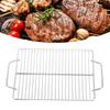 BBQ Grill Grate Stainless Steel Barbecue Wire Mesh Multifunction Cooking Grid Grate for Outdoor Camping