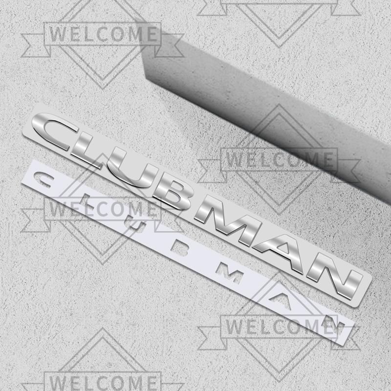 3D Car Stickers For Mini Cooper D SD Countryman Clubman Emblem Auto Body Letter Badge Trunk Decal Decoration Accessories