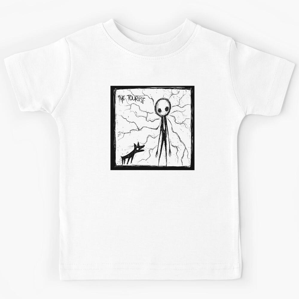 The Tourist - Illustrated Lyrics Kids T-Shirt 160