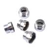 2Pcs Silver 1/2 Male To M22 M24 Tooth Pitch 1mm Garden Thread Connector For Shower Faucet Adapter