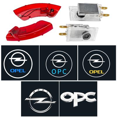 2pcs LED Welcome Lamp Car Door Light Logo Laser Projector Lighting Emblem For Opel Insignia A B 2009-2017 Antara 2008-2018 Bj5 8w