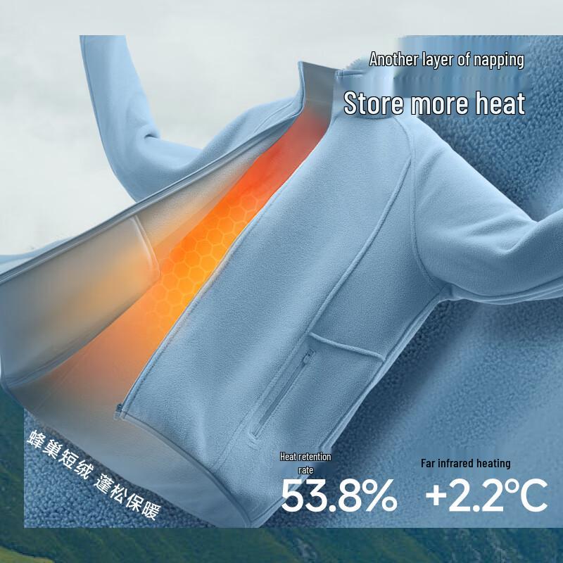 Jiaoxia PM130 Unisex Warm Fleece Jacket