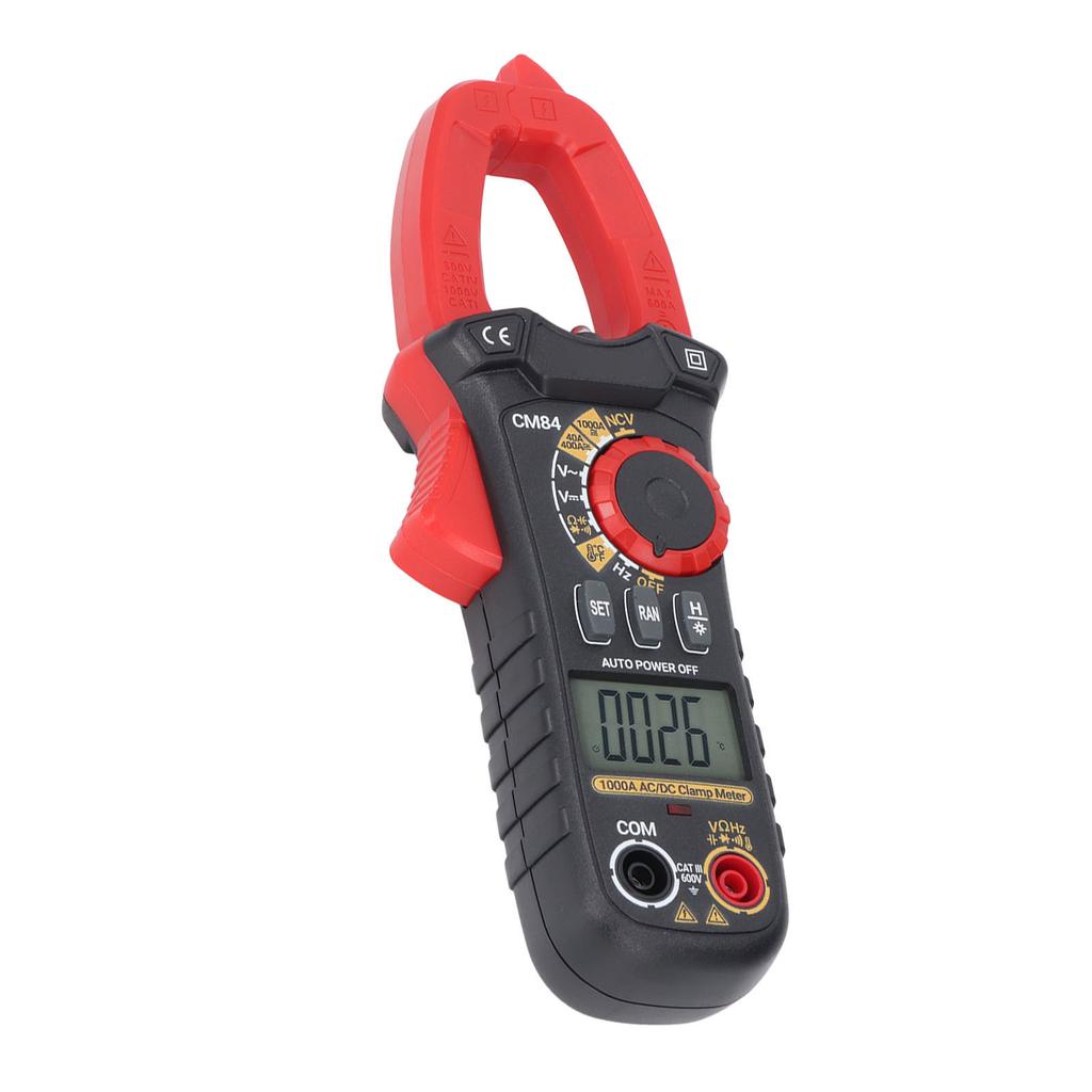 Digitales Zangenmultimeter AC DC 1000A Zangenmessgerät Hohe Genauigkeit Multifunktional Kapazität