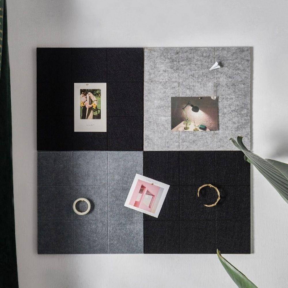 Soundproof panel Felt Display Board Painting Works Message Board Felt Pin Board  Decoration