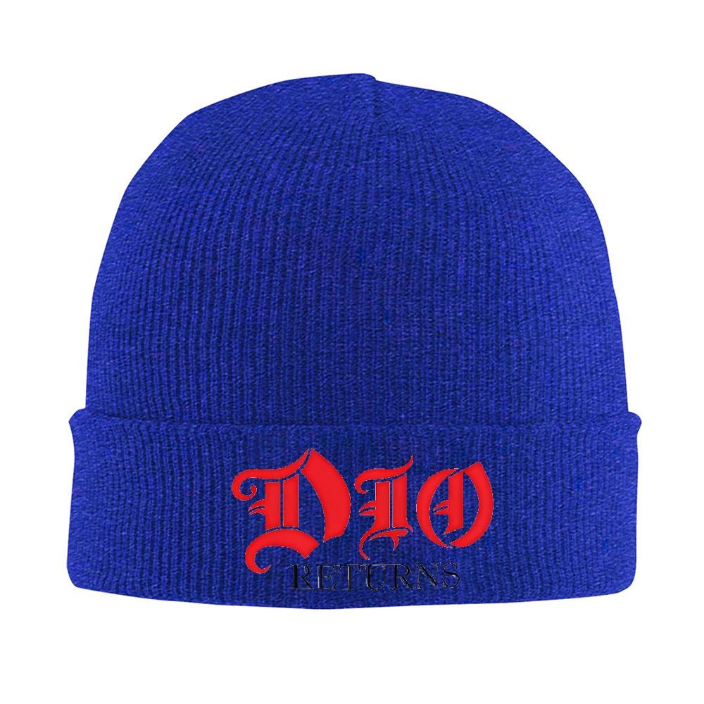 pc DIO Heavy Metal Band Knitted Hat Beanie Autumn Winter Hat Warm Color Cap Unisex Women