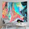 Boho Marbling Art Tapestry Swirl Patterns Tapestry Retro Style Print Tapestry Art Tapestries Home Living Room Bedroom Dorm Decor