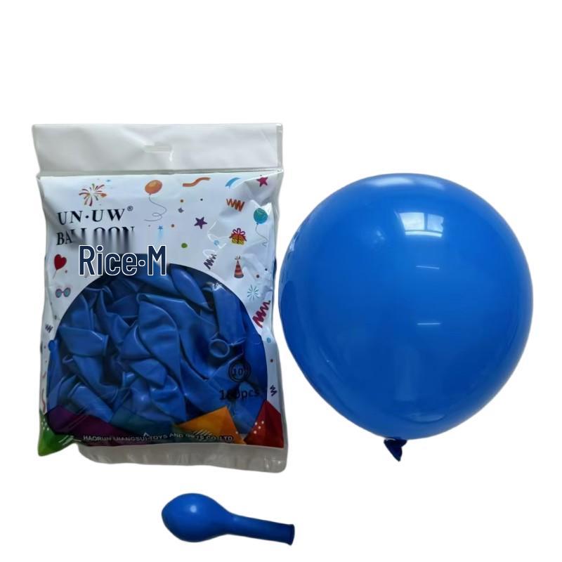 Durable and Safe 10-Inch Colorful Balloons for Kids' Birthday Party Decorations