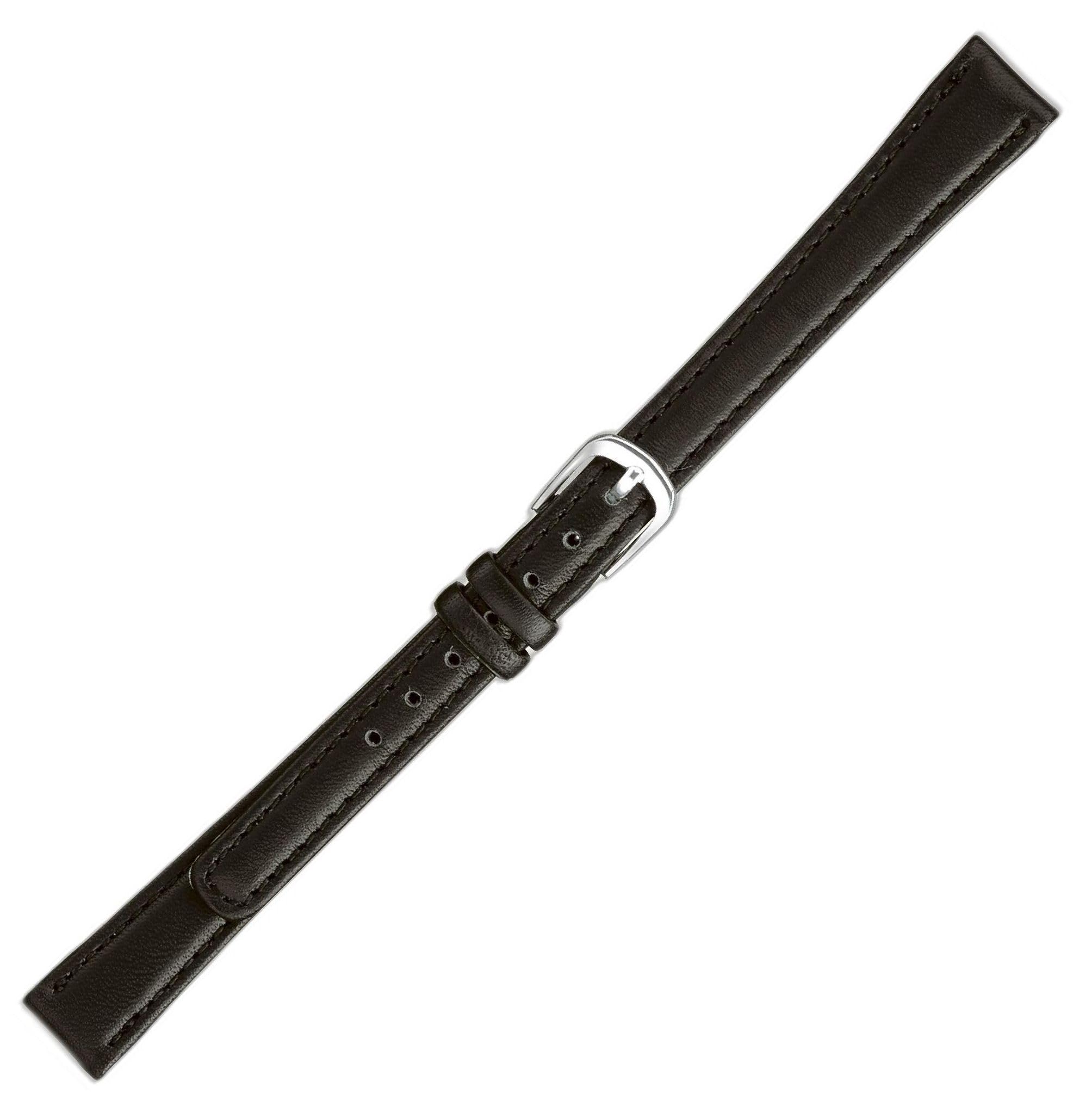 

[Maruman] [EICO] Watch Band, Calfskin, Size L, Made in Japan, S 30003, Black, 14mm
