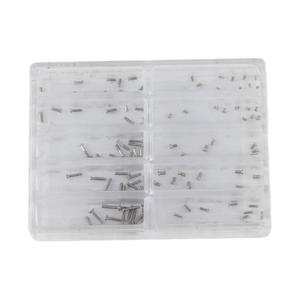 Professional 304 Stainless Steel Watch Screws Mini Size Watch Repair Screws Watch Back Cover Screws Watch Maintenance