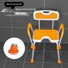 Lightweight Anti-Slip Bath Chair for Elderly - Shower and Bathing Aid Stool