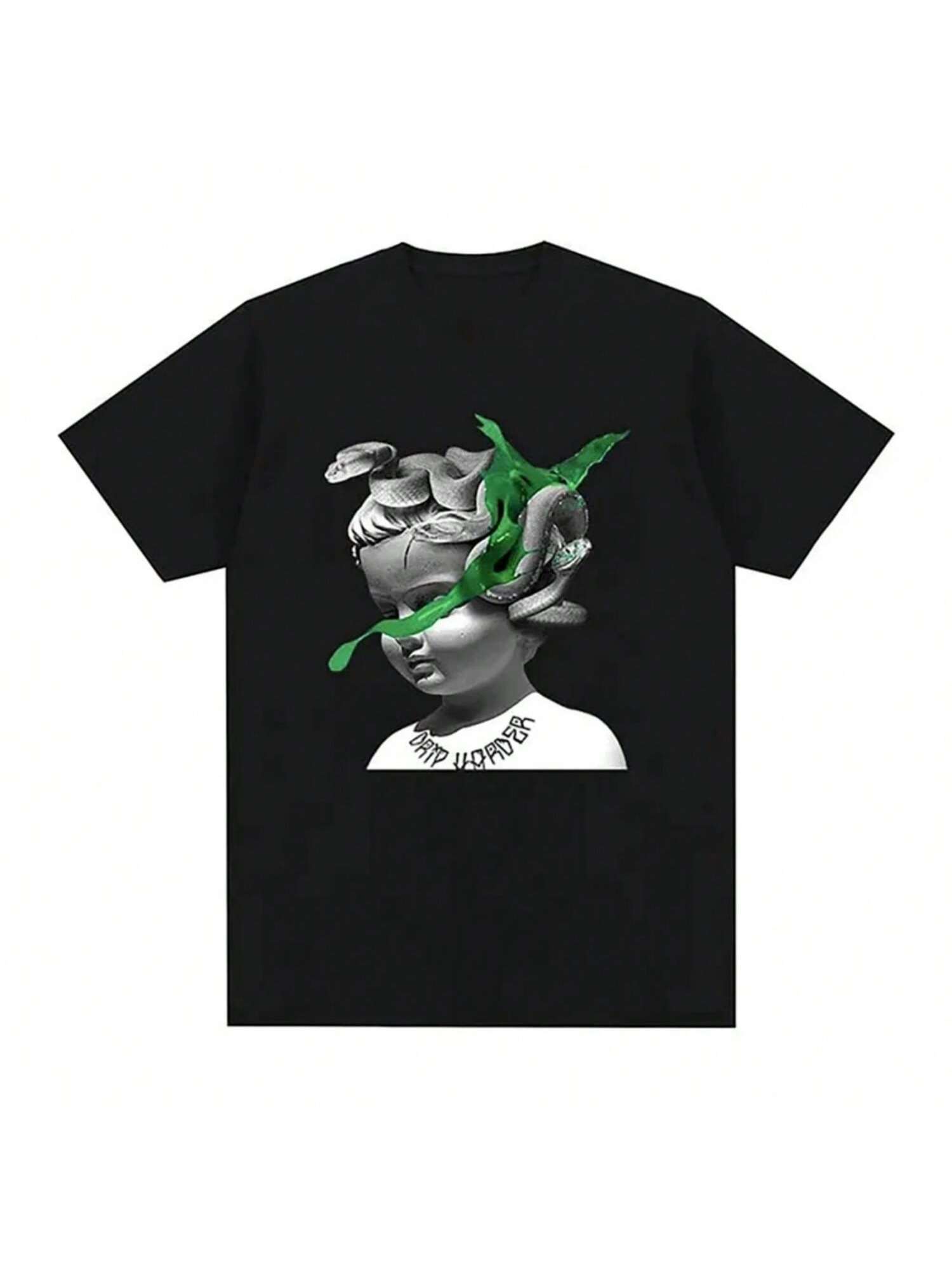 2025 New Summer Hot Selling T-Shirt For Men And Women Rapper Shirt Drip New Casual Fashion T-Shirt For Men S разноцветный
