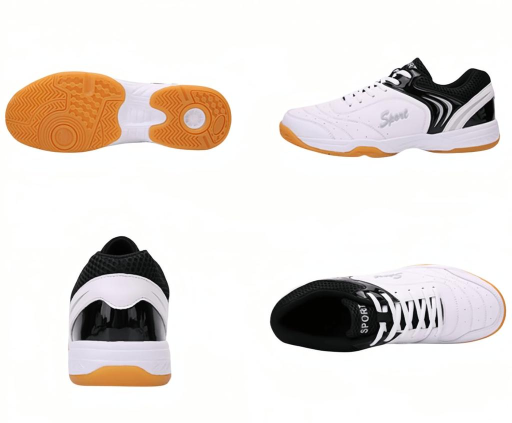 Badminton Tenis stołowy Siatkówka Ultra cm [Toshimi] Buty, Unisex, Buty, Antypoślizgowe, Oddychające, Buty, Lekkie, Trampki, 26.0