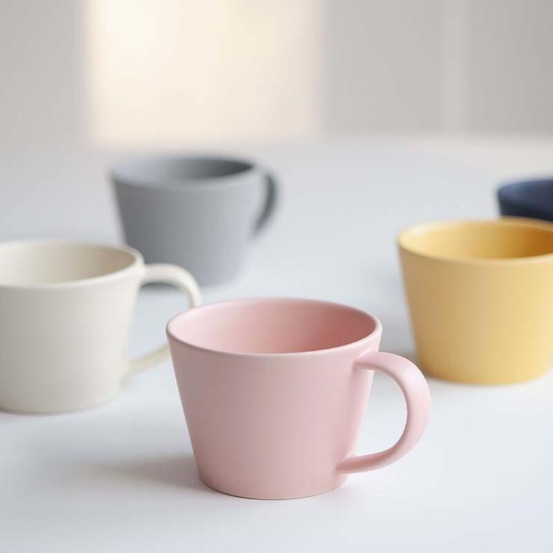 Sakuzan Days Coffee Mug 190ml Ivory