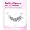 Frihappy Natural Fake Lashes Wispy False Eyelashes Natural Look C Curl HP-65