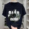Kreator T Shirt Vintage Heavy Metal Band Music Popular Y2k Clothing Unisex Women Hard Rock Streetwear Goth Classics Printed Tee Top
