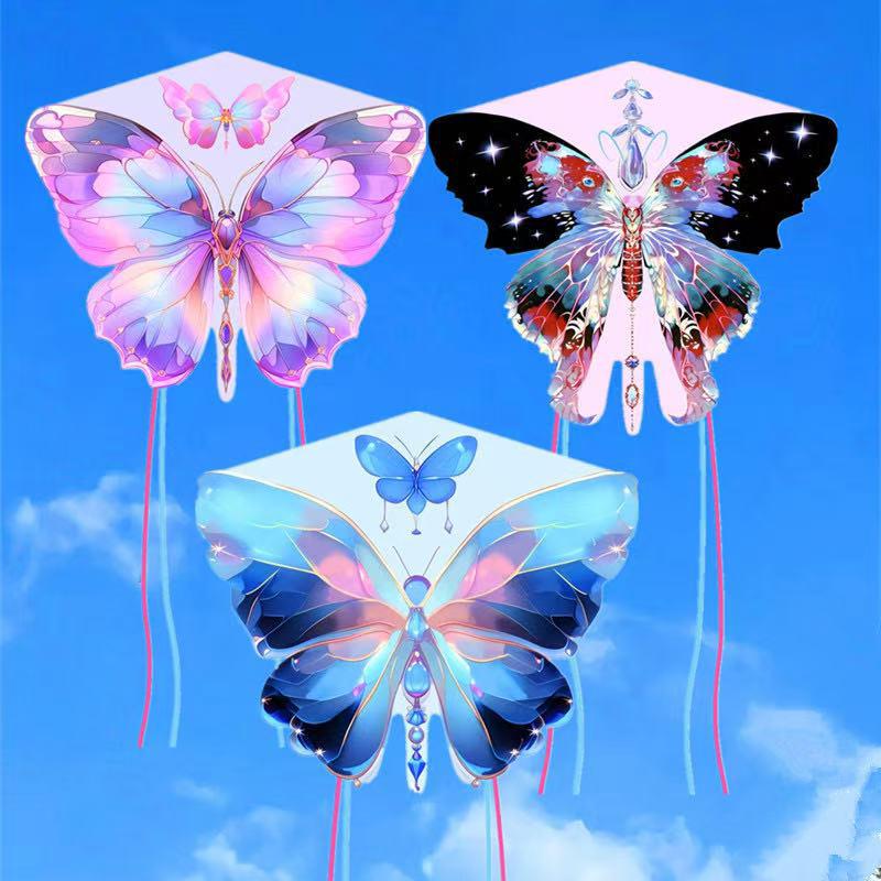 High-Grade Cartoon Butterfly Kite - Easy to Fly in Light Breeze for Kids & Adults