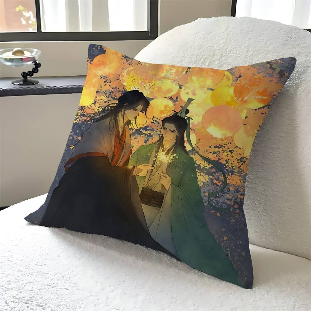 

The Scum Villains Cushion Cover 30x50 Polyester Sofa Cushions Decorative Throw Pillows Home Decoration Pillowcover 12x12Inch