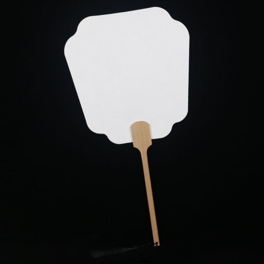 Fashion Ornament Paint Fan Makers Art Decor Hand-painted Handmade Fan Making Fan DIY Material Package