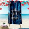 Dallas Cowboys Print Beach Towel, Large Soft Quick Dry Towel for Beach Camping Swimming