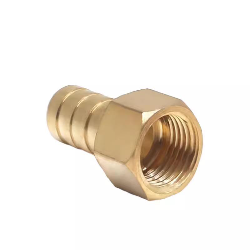 Copper Pagoda Connector Gas Hose PCF Internal Thread - Green Head Pagoda Nipple (PCF6/8/10/12)