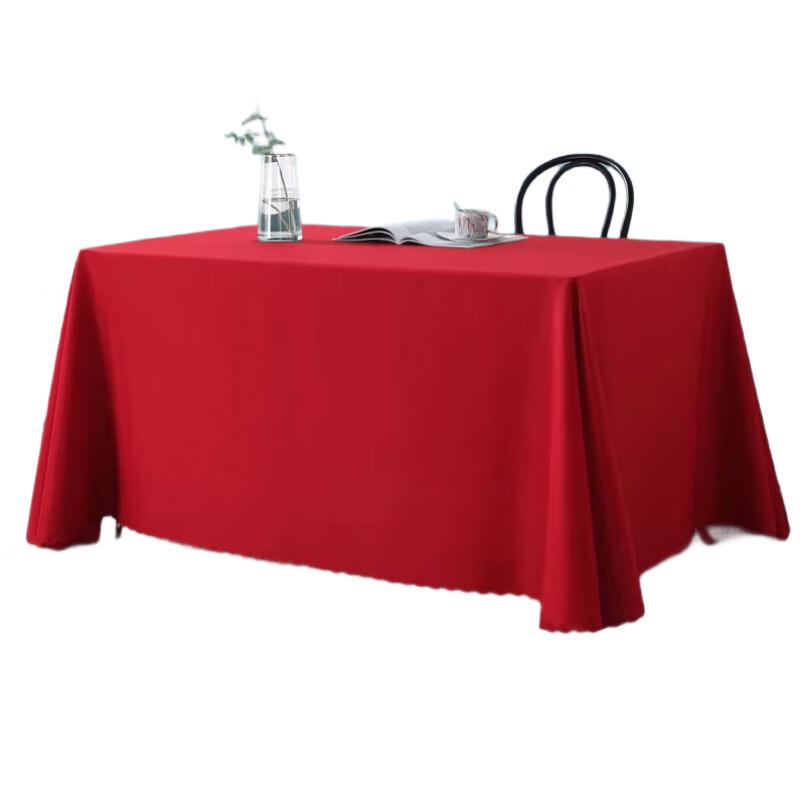 Anluying Solid Color Fabric Tablecloth