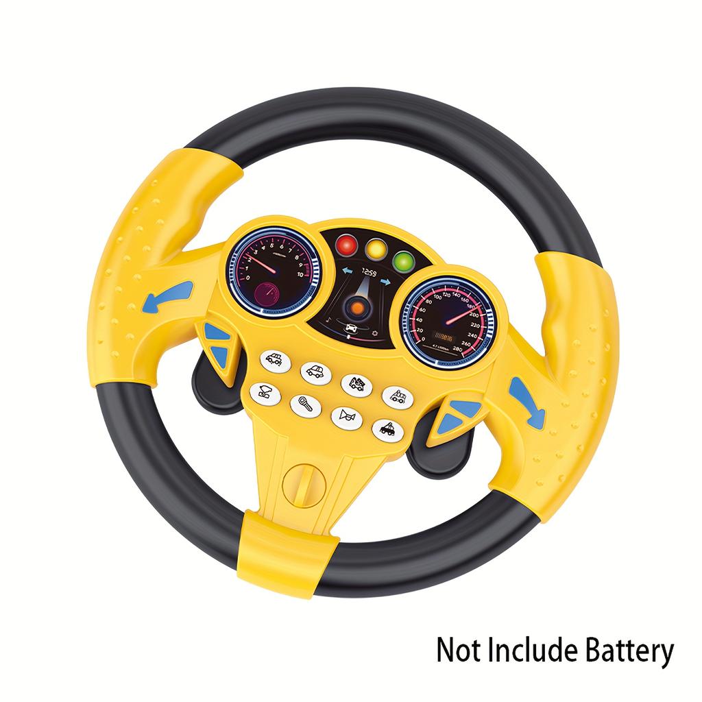 1PC Car Steering Toys Steering Wheel Toy Creative Children's Education Toy Easter New Year's Day Spring Festival Gift