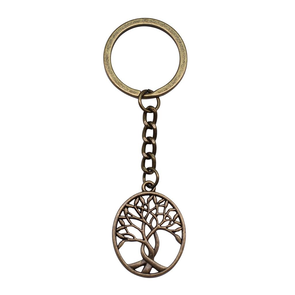 Kabbalah Lucky Charm Tree Of Life Keychain Love Key Ring 28mm
