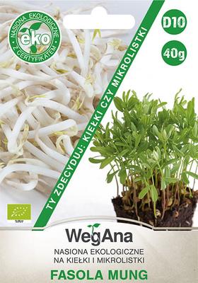 Mungbönor för groddar och microgreens 40g bönfrön -
