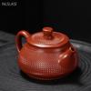 Yixing Purple Clay Tea Pot Raw Ore Dahongpao Ball Hole Filter Tea Infuser Chinese Beauty Tea Accessories Handmade Zisha Teapot