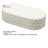 Compact Tablet Container 3D Printed Pill Box with Sliding Cover, Portable Mini Case Honeycomb Texture, Pocket Size Medication Storage for Travel