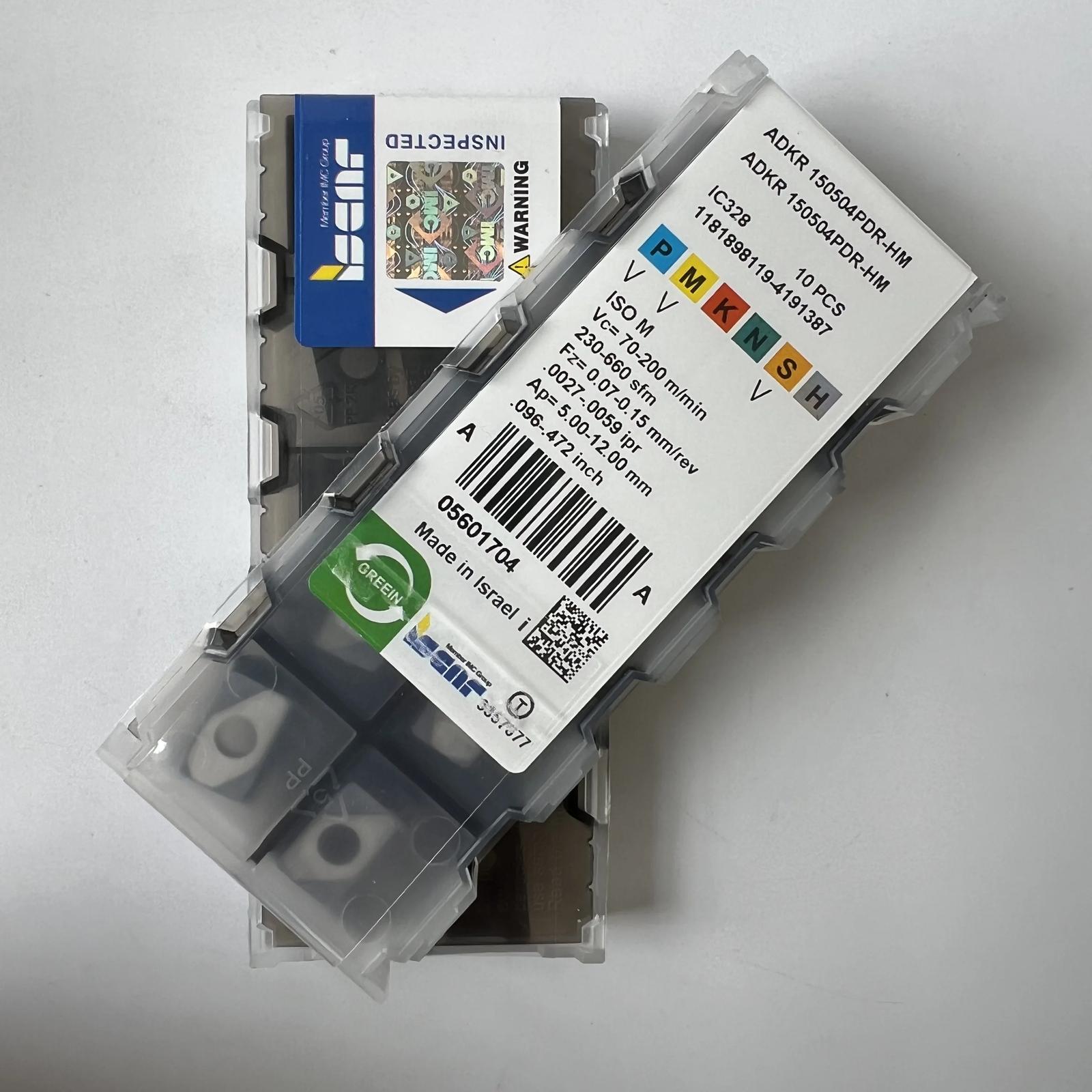 

ISCAR / ADKR150504PDR-HM IC328 / Industrial indexable Carbide Inserts 10 Pcs