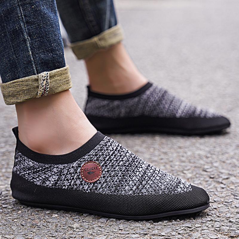 YRZL Mens Loafers Thin Bottom Mesh Summer Lightweight Driving Moccasins Slip on Casual Shoes for Men Walking Shoes