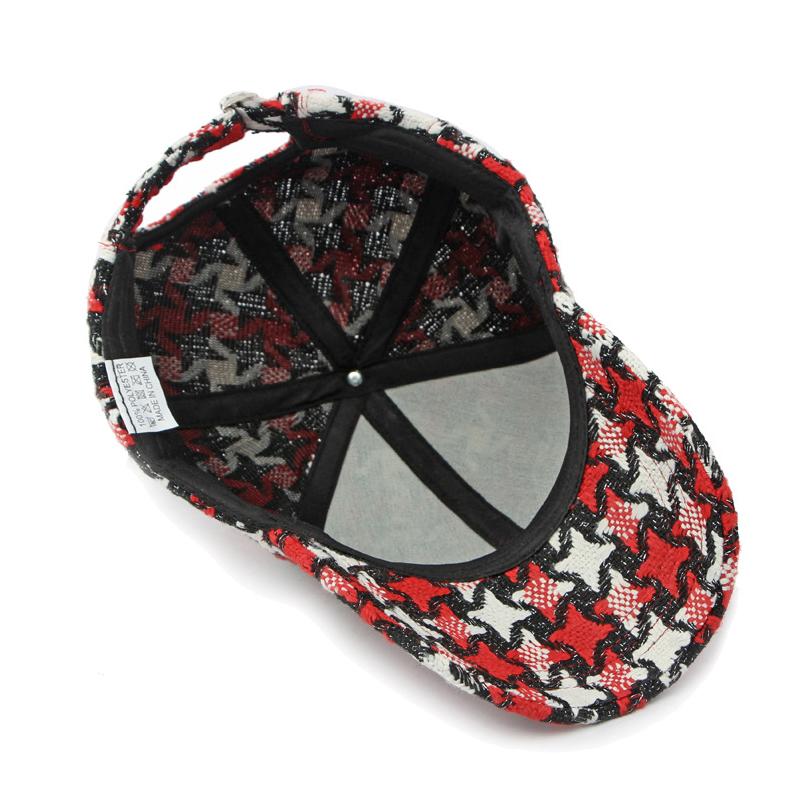 Hut Frauen Herbst Winter Dicke Warme Gestrickte Baseball Kappe Sonnenschutz Sonnenschirm Kappe Pferdeschwanz Panama Kappe