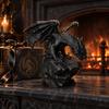 Cool 3D Printed Rock Dragon Statue, Fantasy Figurine, Gothic Desktop Collectible Statue for Fans Bookshelf Decor, Ornament, Gift Lovers Figurine