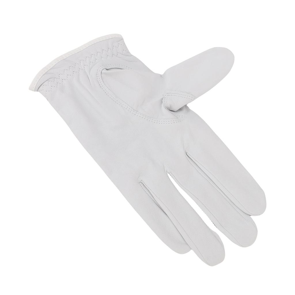 Left Handed Club Glove Sheepskin Breathable Good Grip Club Full Finger Glove for Hot Humid Weather Training M