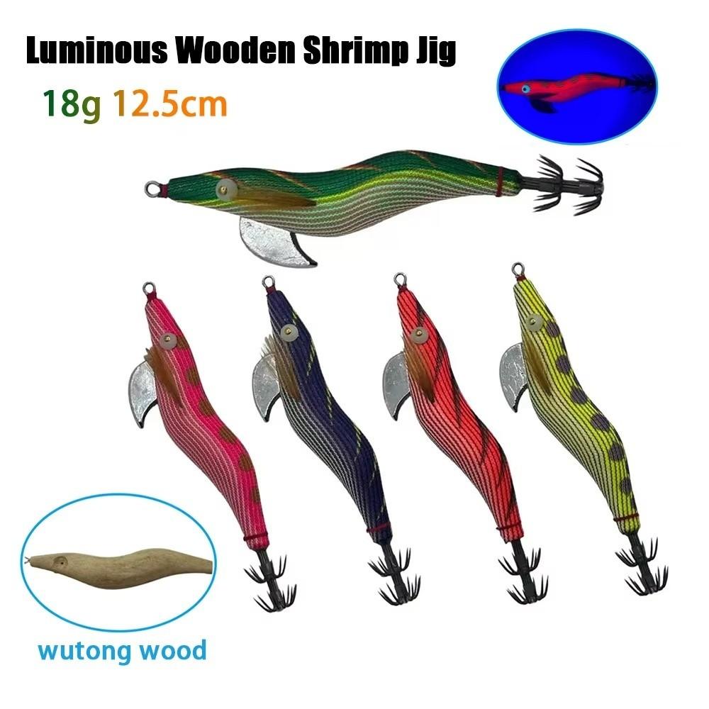 18g Weight Slow Sinking Bait 12.6cm Length Squid Hook Lure For Saltwater Fishing