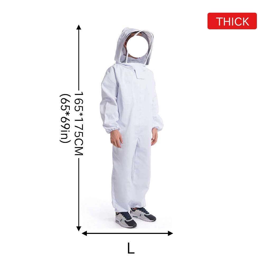 

Одежда для пчеловодства на все тело Профессиональная одежда для пчеловодов Защитный костюм для пчеловодства Защитная вуаль Унисекс для детей Защитный