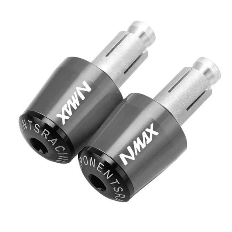 Motorcycle Handlebar Grip Bar Ends Cap Handle Counterweight Plug For YAMAHA NMAX 125 N-MAX NMAX125 2015-2024