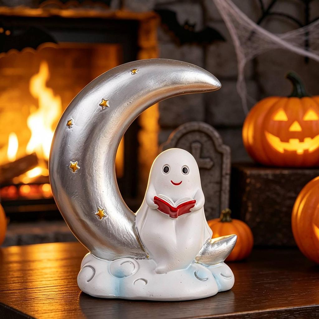 Halloween Figurine Decoration Funny Realistic Cute Props Sculpture Resin Statue for Desk