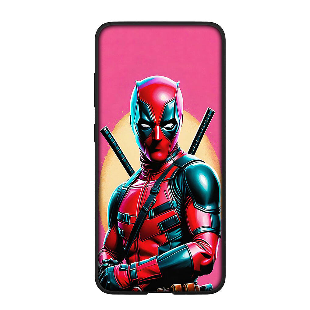 for iPhone 17 16 15 Xiaomi Poco F7 F8 X7 X6 C85 C75 C71 M8 Redmi Note 14 13 12 11 Pro Max 14C 13C 15C A3 A4 Case Anime Deadpool Marvel Wolverine Cover