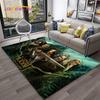 Movie L-Lord of The Rings H-Hobbit  Area Rug,Carpet for Home Living Room Bedroom Sofa Doormat Decor,kids Play Non-slip Floor Mat