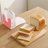 Toast Bread Slicer Stand Foldable Loaf Cutter Rack Baking Tool Cutting Guide Plastic Slicing Tool