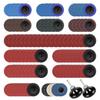 2-Inch Torque Sanding Disc Set - 108 Non-Woven Quick-Change Sandpaper Pads