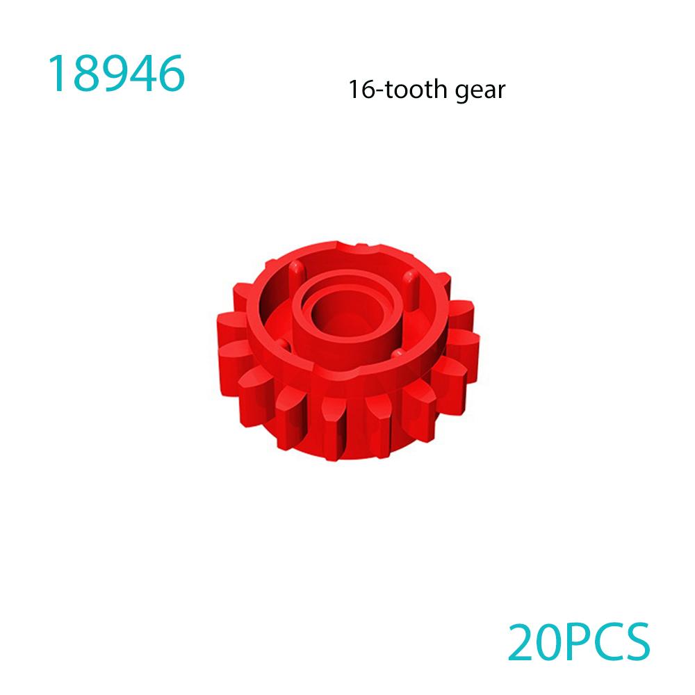 DIY Building Blocks MOC Technical Gear Axle Bricks Parts Worm Rack Conector Train Car Crane Model Assembles Christmas Gifts