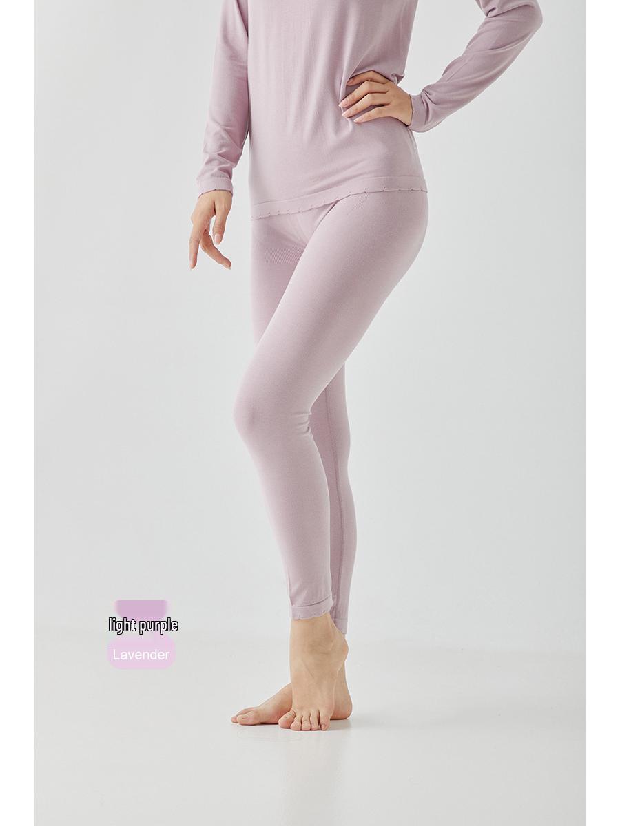 

Женские бесшовные осенние брюки: Японский стиль, шелковые, теплые, большого размера, утепленные акриловые брюки Small (Recommended 90~140 lbs)