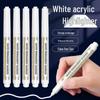Extra Thick White Oil-Based Quick-Dry Waterproof Marker for Art Highlights & Outlining