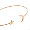 Bohemian Moon Bangle Alloy Bracelet Wedding Jewelry