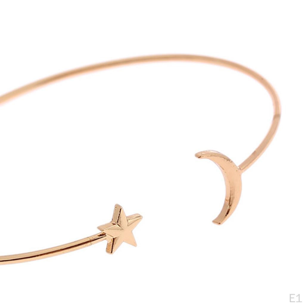 Bohemian Moon Bangle Alloy Bracelet Wedding Jewelry