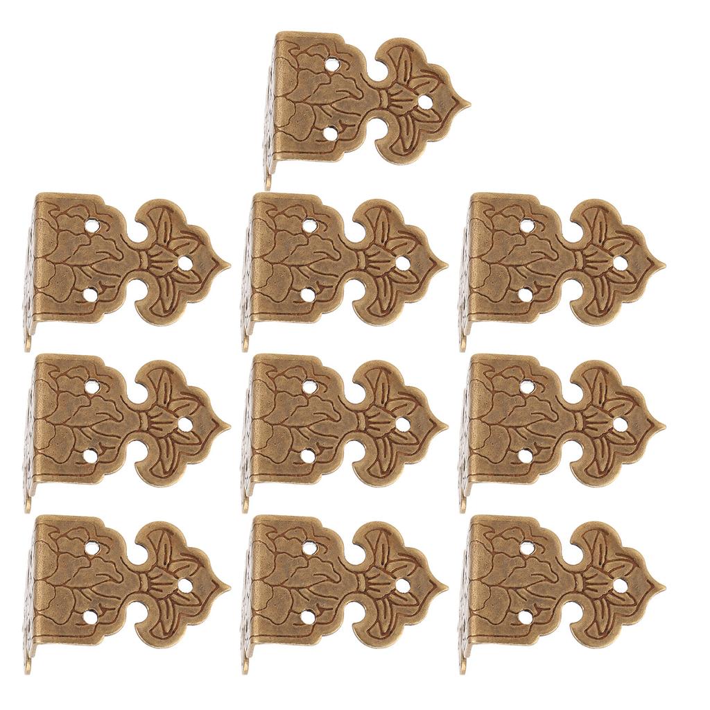 Eckenschutz Kupfer Tisch Ecke Schutzwerkzeug für Schmuck Geschenk Holzkisten Schränke Bronze
