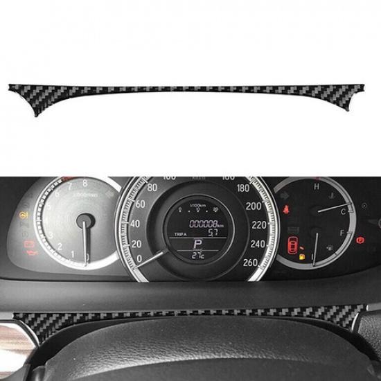 Fits Honda Accord 2013-2017 Carbon Fiber Inner Trument Cover Strip Decorative